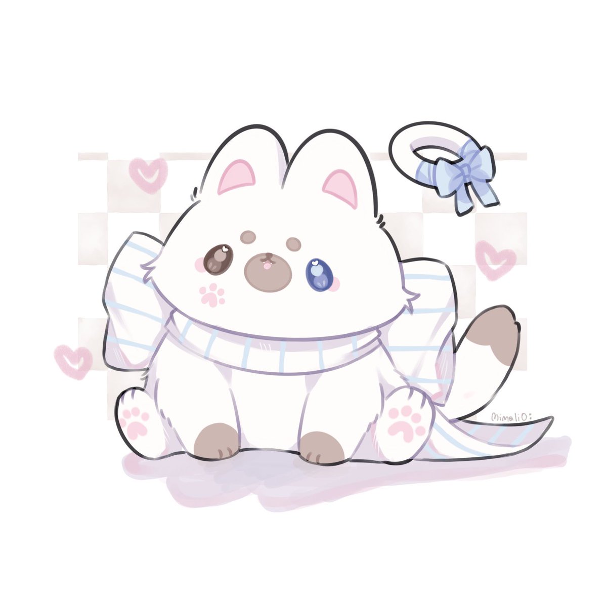 ⭐️I can turn your Oc into a cute little animal.⬇️