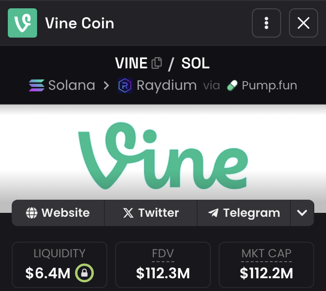 $VINE at $1B is the worst-case scenario.

Yes, worst-case. Anything less is pure FUD.

Right now, $VINE is sitting at just $100M and that’s before Elon or <a href="/rus/">Rus</a> even mention the launch.

Both have been teasing Vine nonstop, and I’m betting the launch is imminent. My guess? August.