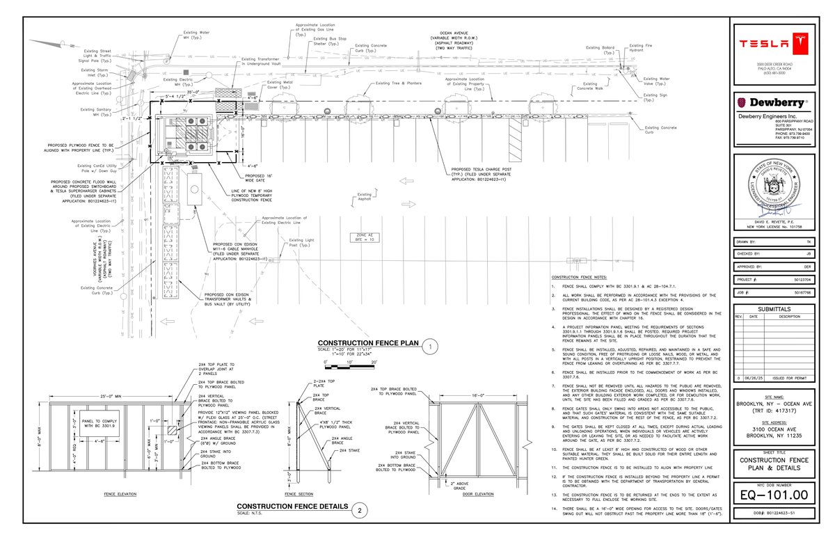 A new Supercharger is coming soon to Brooklyn, New York!!

Permits are in for a 16-stall station at the NetCost Market on Ocean Ave.

The site is located about a mile off the Belt Pkwy EB via Shore Parkway (0.25mi from WB via Voorhies Ave).