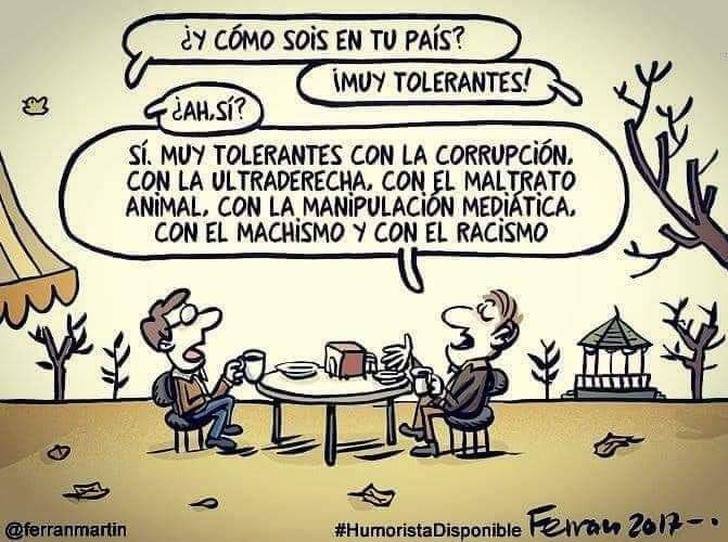 España... ese país super tolerante....
#ExpulsemosAFelipeVI