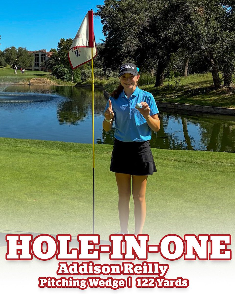 🚨ACE🚨
Addison Reilly makes a Hold-In-One in the Final Round of the 99th Texas Junior Amateur presented by Edwin Watts Golf on Hole 8🔥