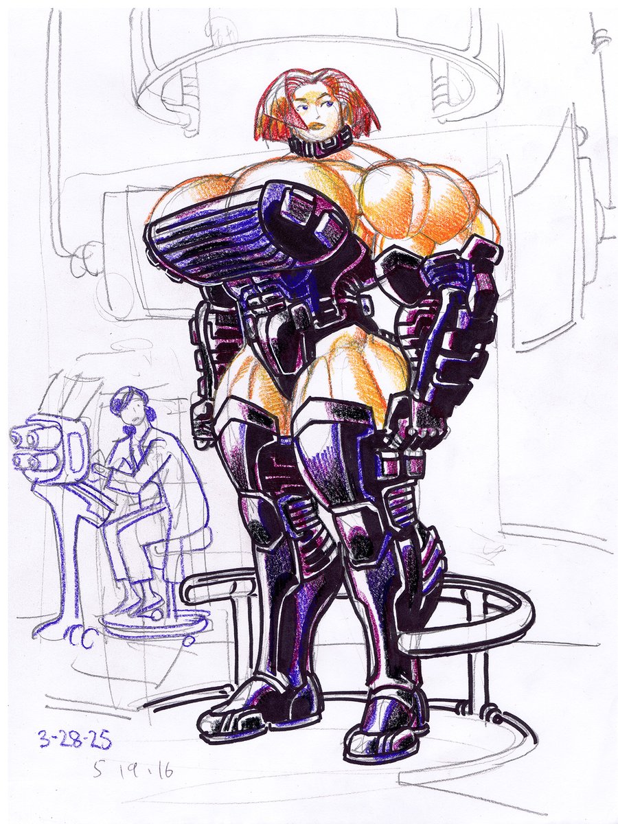 Jonpa (@jonpa_draws) on Twitter photo Primed for combat.
Based on one of <a href="/jebriodo/">Jed Dougherty</a>'s incredible one-off Amazon designs! Primed for combat.
Based on one of <a href="/jebriodo/">Jed Dougherty</a>'s incredible one-off Amazon designs!