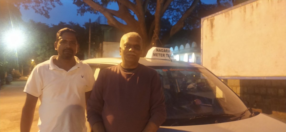 Satya (@solidview) on Twitter photo Found a Nagara Meter Taxi on my evening walk! Spoke with Ramesh and his enthusiasm was palpable!!
Well done <a href="/NagaraAuto/">Nagara Meter Auto & Taxi</a> Found a Nagara Meter Taxi on my evening walk! Spoke with Ramesh and his enthusiasm was palpable!!
Well done <a href="/NagaraAuto/">Nagara Meter Auto & Taxi</a>