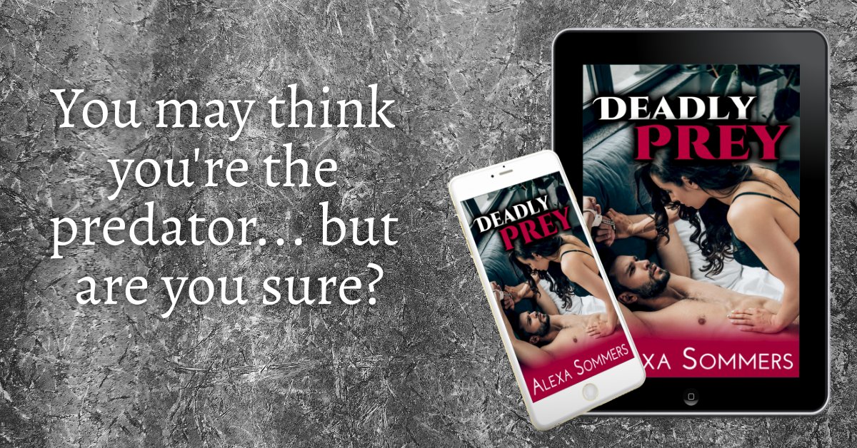 #booktwt #readingcommunity

He's a successful man, yet he has needs. Needs he can not share.

She's a Succubus looking to feed off his lust and enslave his soul.

When the predator is on the prowl, they rarely consider the Deadly Prey

geni.us/DeadlyPrey