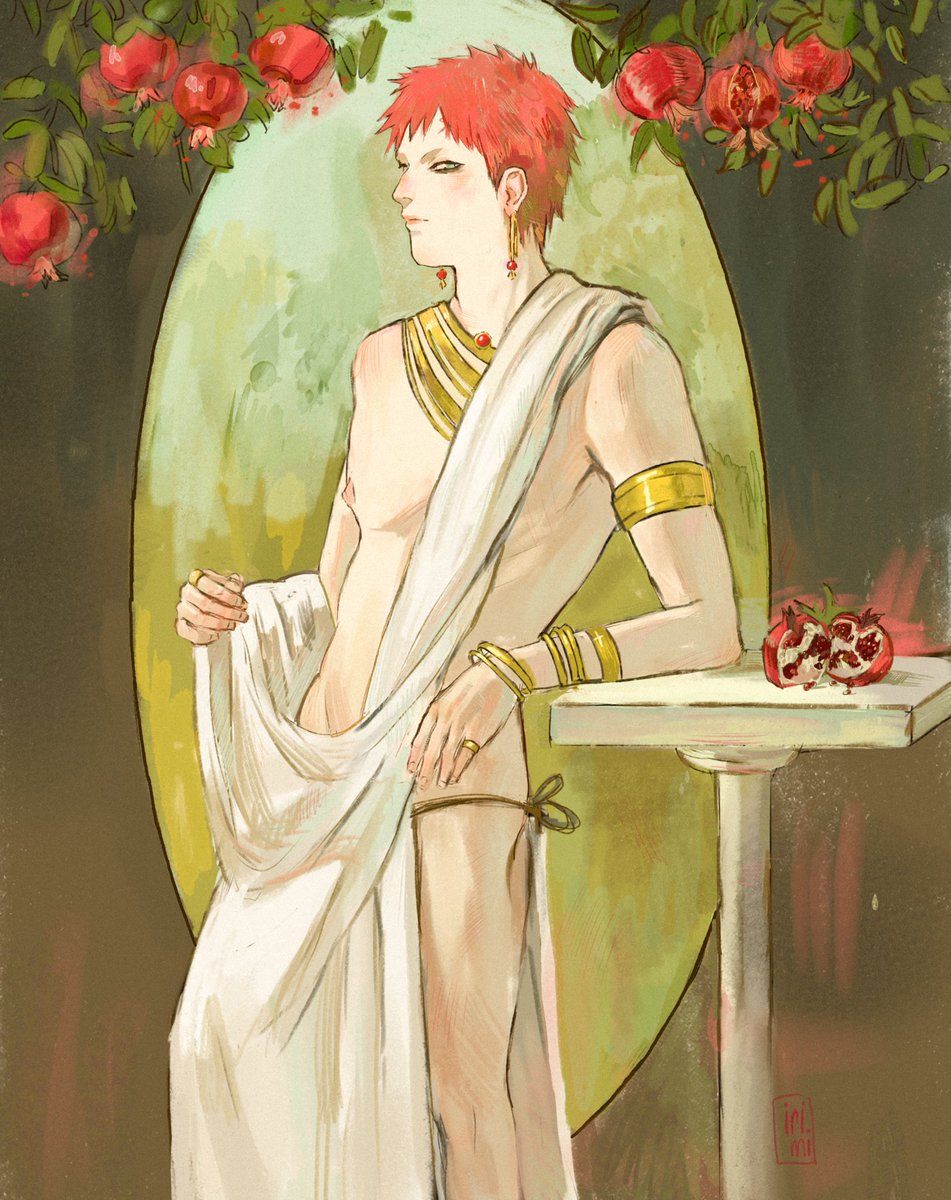 iri_mi___'s tweet image. pomegranate
#gaara #naruto