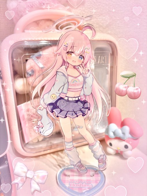 \うへ〜♡/
アクスタきゃわわに出来ました🎀˚✧₊ 