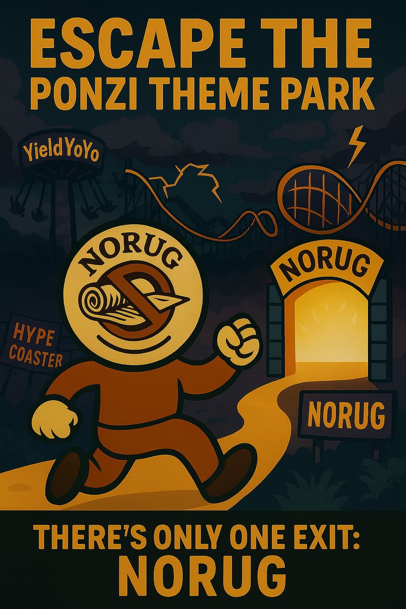 Make the right choice today 🙏🫶

#NORUG #HODL #GM #WAGMI #PUMP #BTC #ETH #SOL #MEME #AIRDROP #DEFI #CRYPTO #NFT #DOGE #WEB3 #CHART #BASED