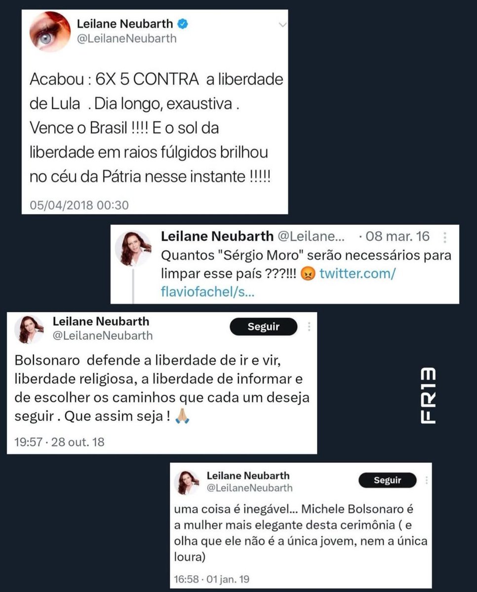 <a href="/ContaratoSenado/">Fabiano Contarato</a> Ela foi uma apoiadora ferrenha dos desmandos da Lava Jato e relativizou o bolsonarismo.
É o preço a se pagar...