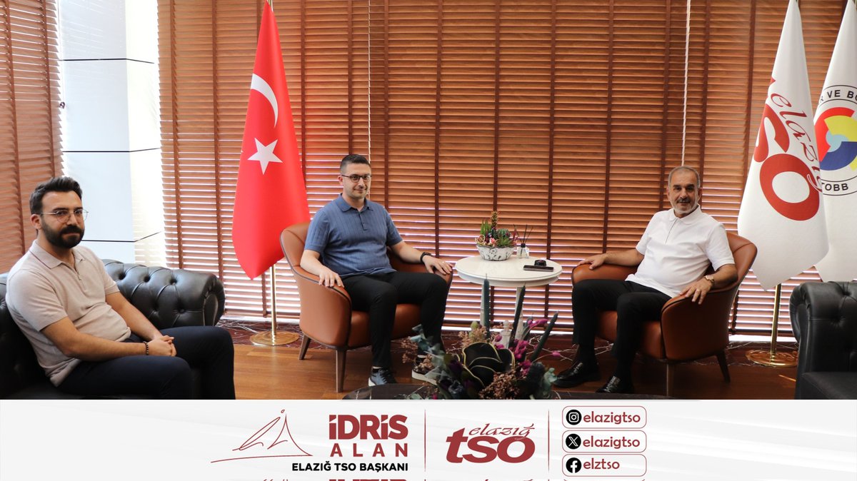 Ev ve sanayi tesislerimize düzenli ve verimli enerji ulaştırılmasında önemli gayret ve fedakarlıkları olan Fırat Elektrik Dağıtım A.Ş.’nin başarılı  İl Müdürü Sayın Serhat Gül ile Fırat EDAŞ. Elazığ Şebeke Operasyonları Müdürü Sayın Oğuzhan Güzel’i Odamızda ağırladık.
Artan