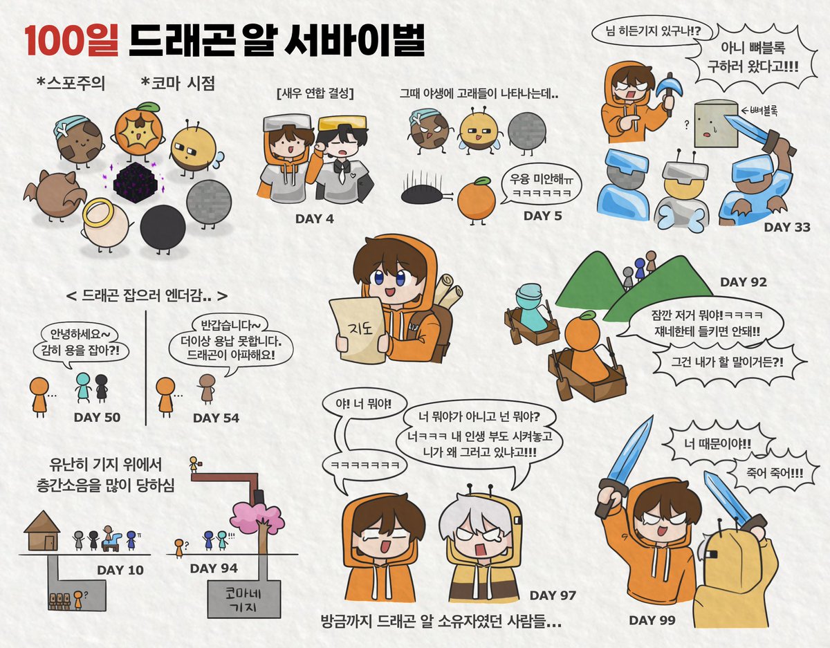 #스포주의
약탈 서버 코마 시점