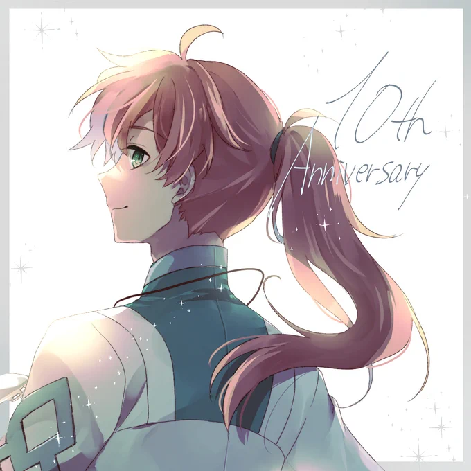 メッセージフラッグ投稿してきました! 駆け抜けて早10年。おめでとうございます! #FGO10周年 #FGO10周年メッセージ
