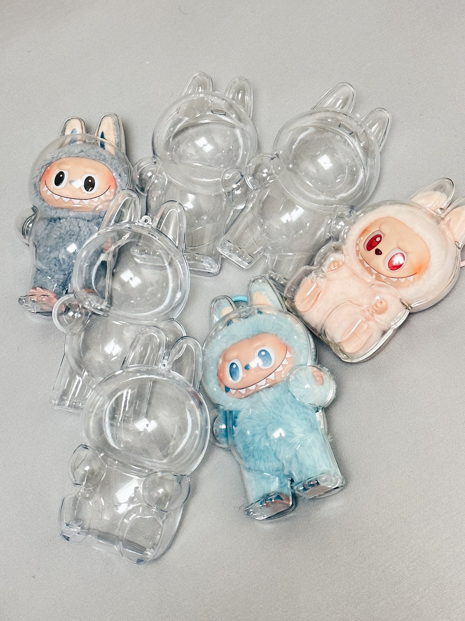 ソラマチ POPUP LABUBU 巾着 「青」 ラブブ 巾着 水色 POPMART LABUBU ワッキーマート ソラマチ