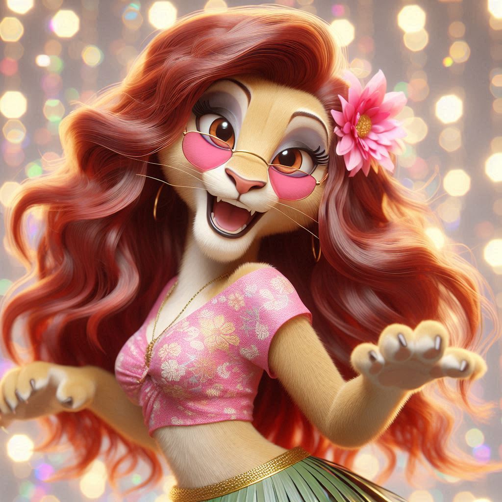 A touch of glam here, a dash of sparkle there – that’s just how LazyLions #ROAR
#CocoPride ✨️🌴🥥🥥✨️ Happy #Pinkwednesday ✨️🩷✨️, Pride 🦁👑