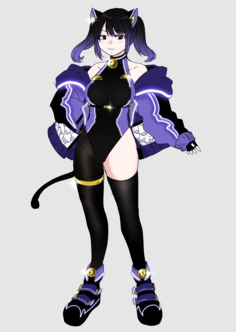 元のコスチュームを上手い具合にアレンジして色々着せるのが好きなんだ〜という絵 