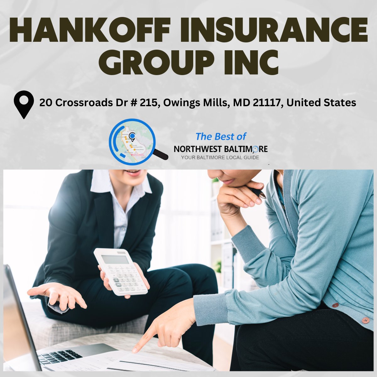 Northwest_MD's tweet image. Let Hankoff Insurance Group be your partner in protecting what matters most. Contact them today and embark on your next milestone with confidence! #LifeMilestones #InsurancePartner #HankoffInsuranceGroup
northwestbaltimore.com/business-listi…