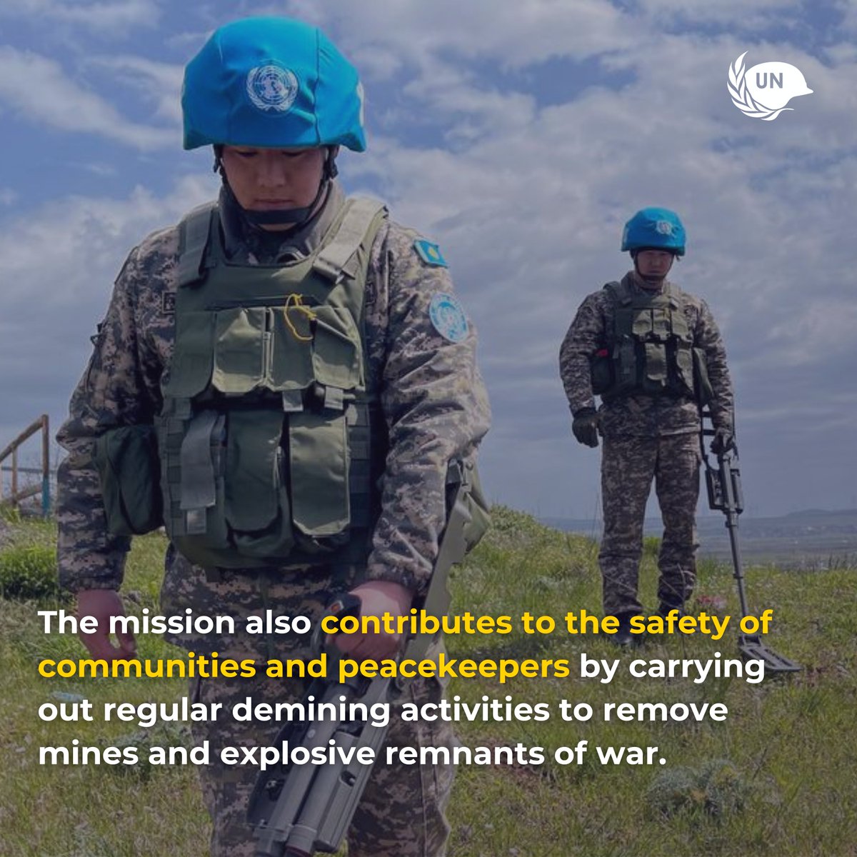 UNDOF was established by UNSC resolution 350 (1974) of 31 May 1974 to:  Maintain d ceasefire between Israel &amp; Syria; Supervise d disengagement of Israeli &amp; Syrian forces;  &amp; Supervise the areas of separation &amp; limitation, as provided in d May 1974 Agreement on Disengagement