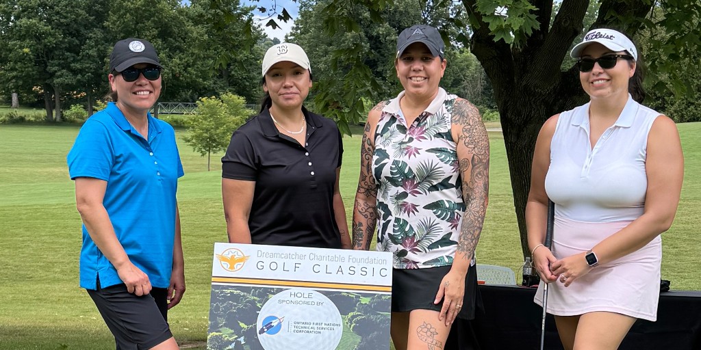 Another amazing day on the course! ⛳️

OFNTSC was proud to sponsor and attend the Dreamcatcher Charitable Foundation Golf Tournament this past week.

Nya:weh/Miigwetch to the Dreamcatcher Foundation for hosting such a fantastic event — we were honoured to be a part of it!