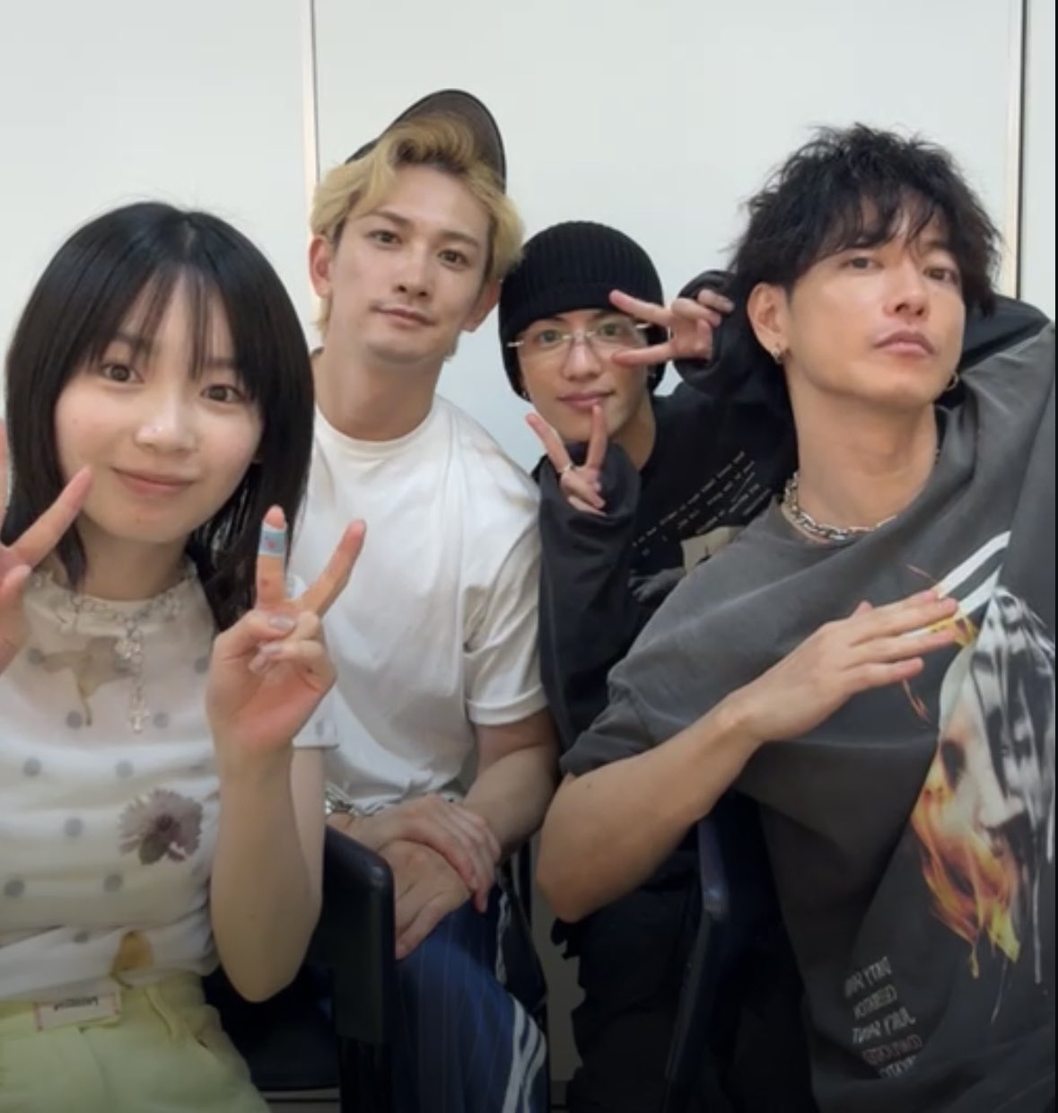 希少♡ABYTS♡佐藤健♡Netflix グラスハート　スタッフパーカー　黒 kokomi on X: 