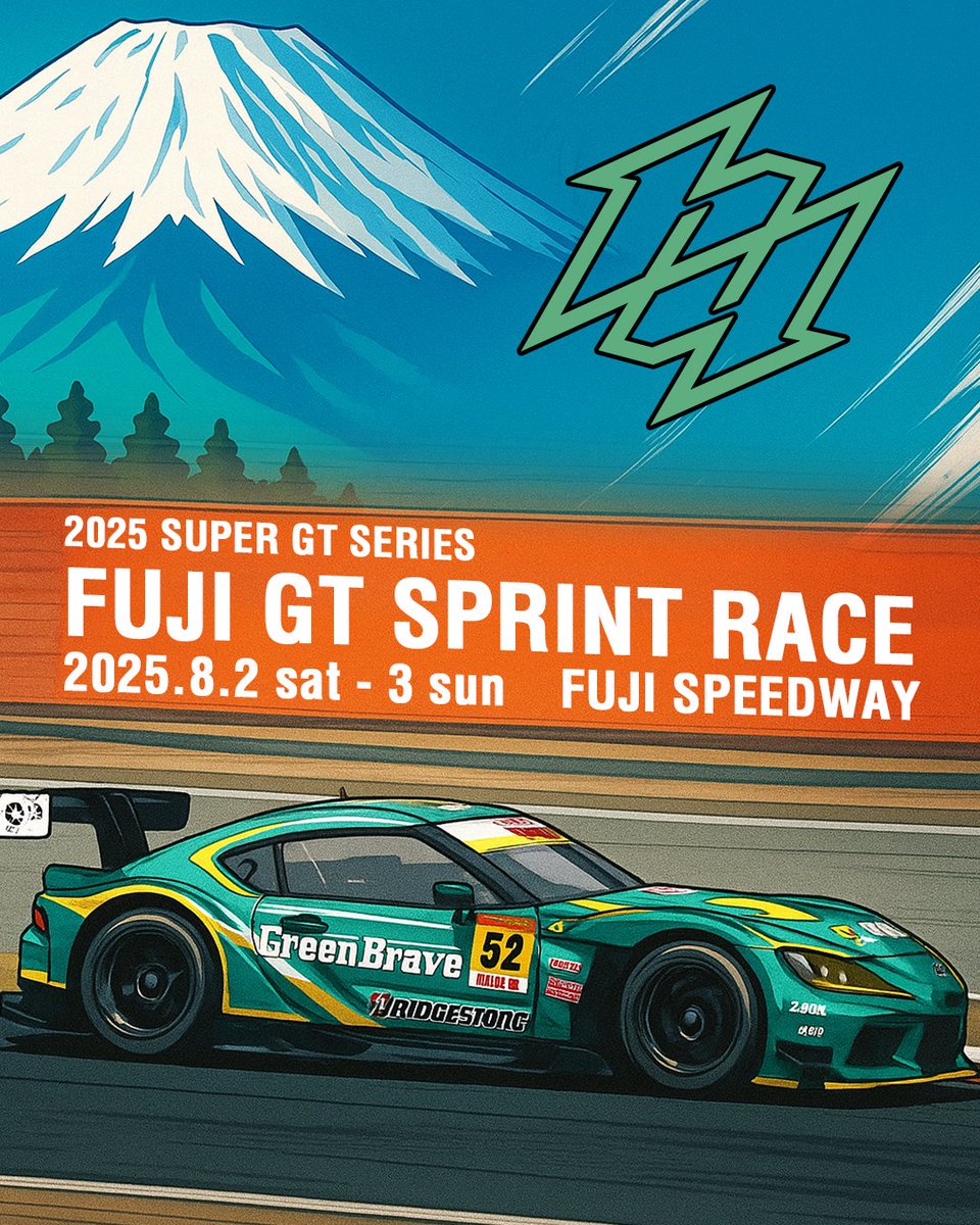 #SUPERGT SPRINT RACE🏁

新しいフォーマットで天候も読み難そうですが良いレースにしたいです🤘
応援よろしくお願いします‼️

#埼玉GreenBrave
#GRGarage浦和美園
#GRSUPRAGT
#BRIDGESTONE