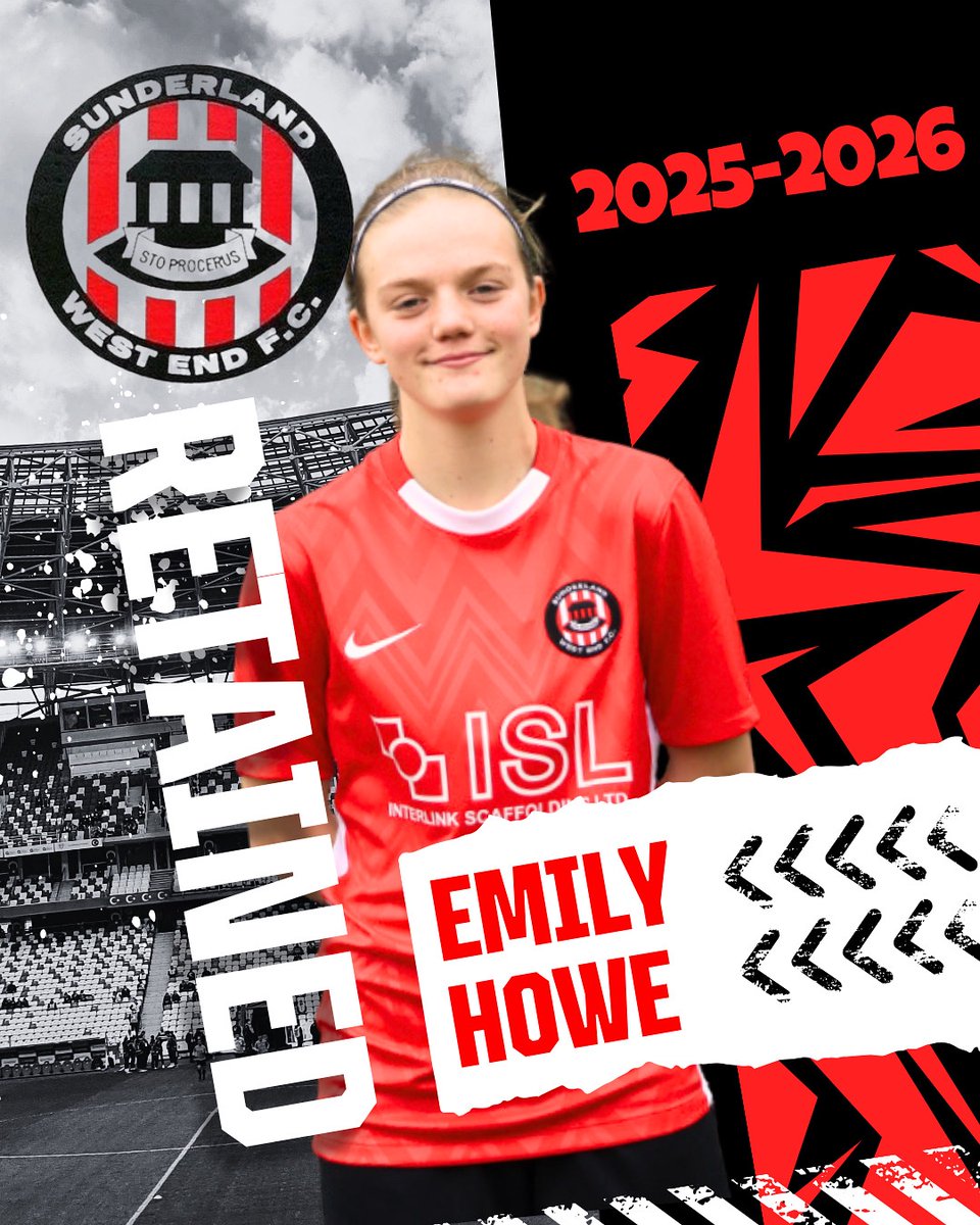 Sunderland West End Ladies FC (@westend_ladies) on Twitter photo ๐ฅ ๐๐๐๐๐๐ ๐๐๐๐๐๐๐๐๐๐๐๐ ๐ฅ
Next up for the 2025/26 season is Emily!
One of the younger players in the squad, Emily made her debut in the womenโs game last season
๐ซ Her progress has been brilliant to watch, growing in confidence and strength with every match. ๐ฅ ๐๐๐๐๐๐ ๐๐๐๐๐๐๐๐๐๐๐๐ ๐ฅ
Next up for the 2025/26 season is Emily!
One of the younger players in the squad, Emily made her debut in the womenโs game last season
๐ซ Her progress has been brilliant to watch, growing in confidence and strength with every match.