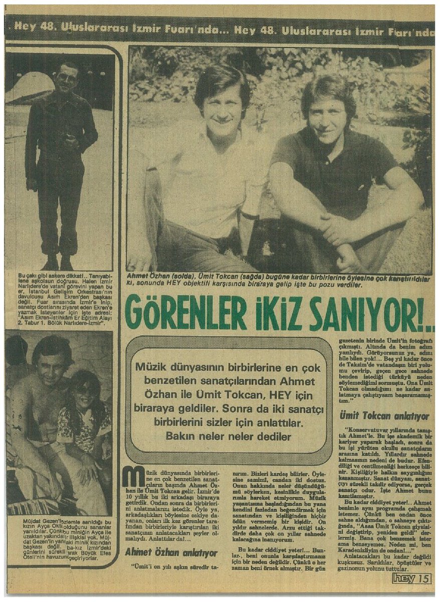 Mehmetcan198's tweet photo. #RecepKaymak #İzzetAltınmeşe #ÜmitTokcan #BediaAkartürk #UğurBöcekleri #YalçınÖzden #ZekiYurtbaşı #HakitKıvanç #AliRızaBinboğa #PakizeSuda #SunaYıldızoğlu @SunaYildizoglu #AhmetÖzhan #AsımEkren #MüjdatGezen #ElifGezen #İzmirFuarı #Eylül #1979yılı @Yasemin70619829 @_Arsiv_ https://t.co/3kDlPkYKcl