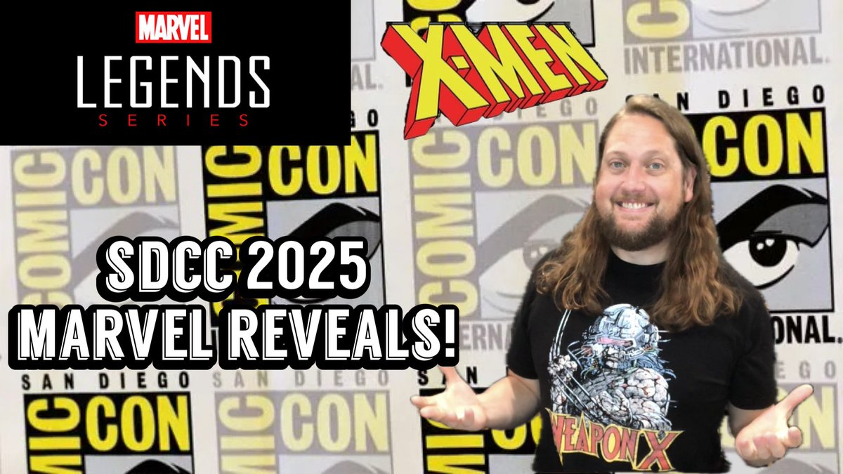 Hasbro Marvel Legends SDCC 2025 Recap &amp; Thoughts! youtu.be/KKgl9Pk5ap4?si… #marvel #marvellegends #mcu #toys #toy #sdcc #xmen #fps #fyp #hasbro #toys #scratchthatfigureitch