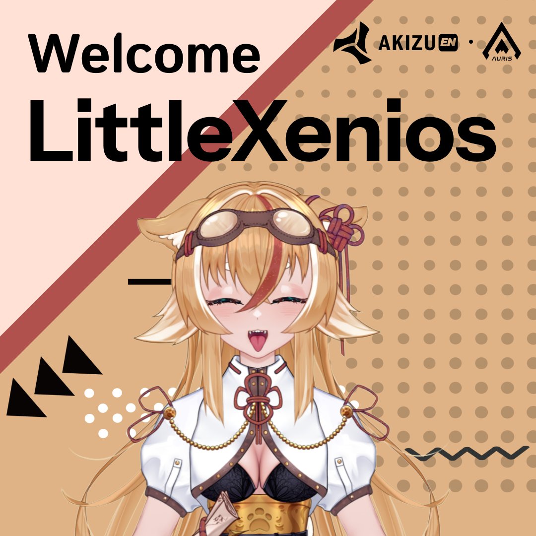 Akizu EN (@akizu_en) on Twitter photo Welcome <a href="/LittleXenios/">Xenios ๐พ๐บ๏ธAkizu EN VTuber</a> to Akizu EN!!! ๐พ๐บ๏ธ
We are very excited to have Xenios debuted under Akizu EN in its third wave "AURIS".
#Vtubers #debut #NewGen Welcome <a href="/LittleXenios/">Xenios ๐พ๐บ๏ธAkizu EN VTuber</a> to Akizu EN!!! ๐พ๐บ๏ธ
We are very excited to have Xenios debuted under Akizu EN in its third wave "AURIS".
#Vtubers #debut #NewGen