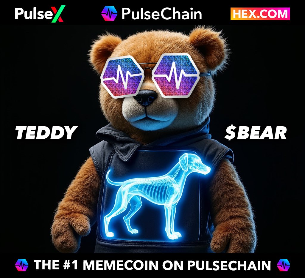 BRUMANA🙏 (@jeffersonbruman) on Twitter photo <a href="/CryptoCoffee369/">CryptoCoffee.pls</a> PulseChain already have an animal mascote.
TEDDYBEAR $BEAR
<a href="/teddybear_pulse/">Teddy Bear Meme on Pulsechain</a> <a href="/CryptoCoffee369/">CryptoCoffee.pls</a> PulseChain already have an animal mascote.
TEDDYBEAR $BEAR
<a href="/teddybear_pulse/">Teddy Bear Meme on Pulsechain</a>