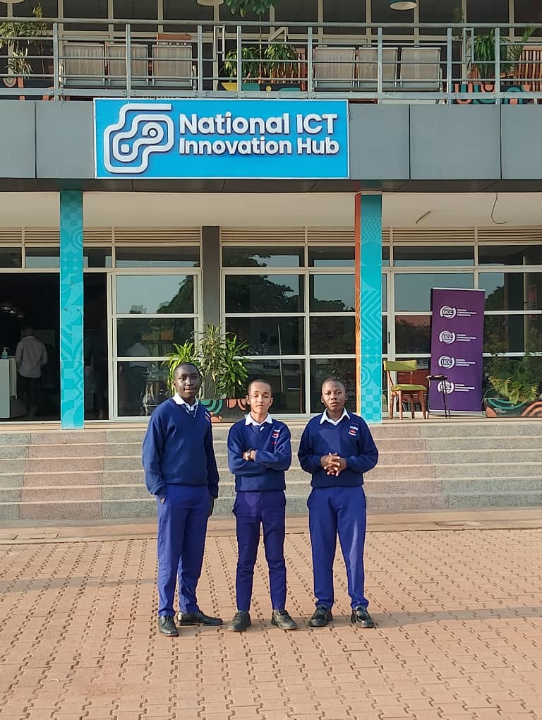 stbalikudembe's tweet image. Our students are FUTURE-READY. A visit to the National ICT Innovation Hub sparks curiosity, creativity &amp;amp; tech wizardry. #ICTInnovation #StudentExplorers