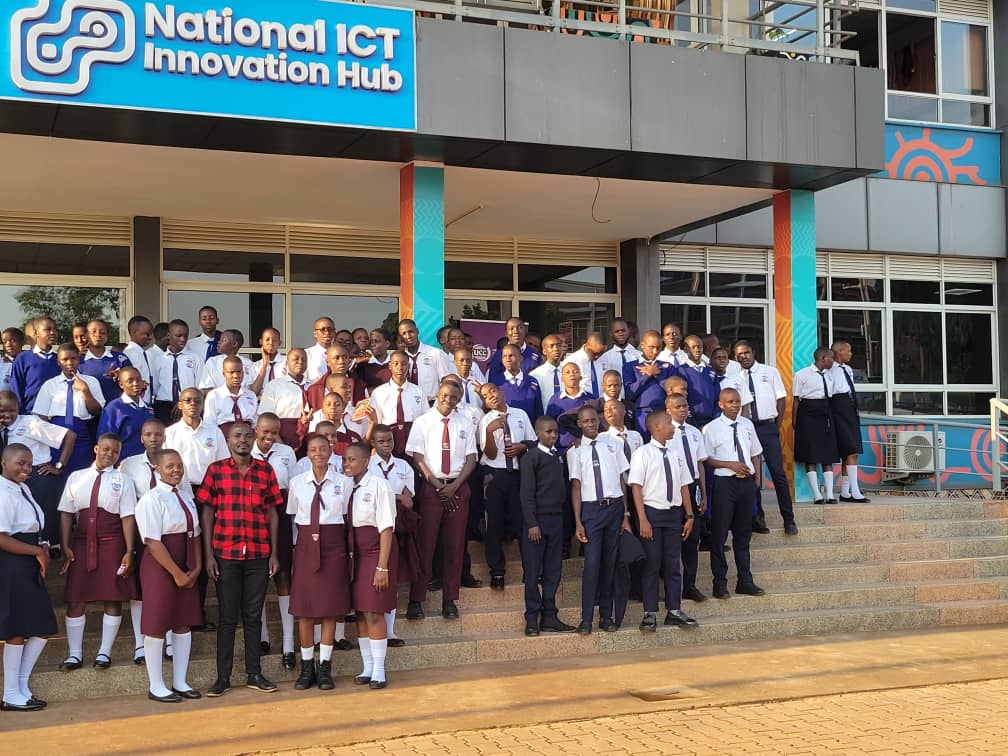 stbalikudembe's tweet image. Our students are FUTURE-READY. A visit to the National ICT Innovation Hub sparks curiosity, creativity &amp;amp; tech wizardry. #ICTInnovation #StudentExplorers