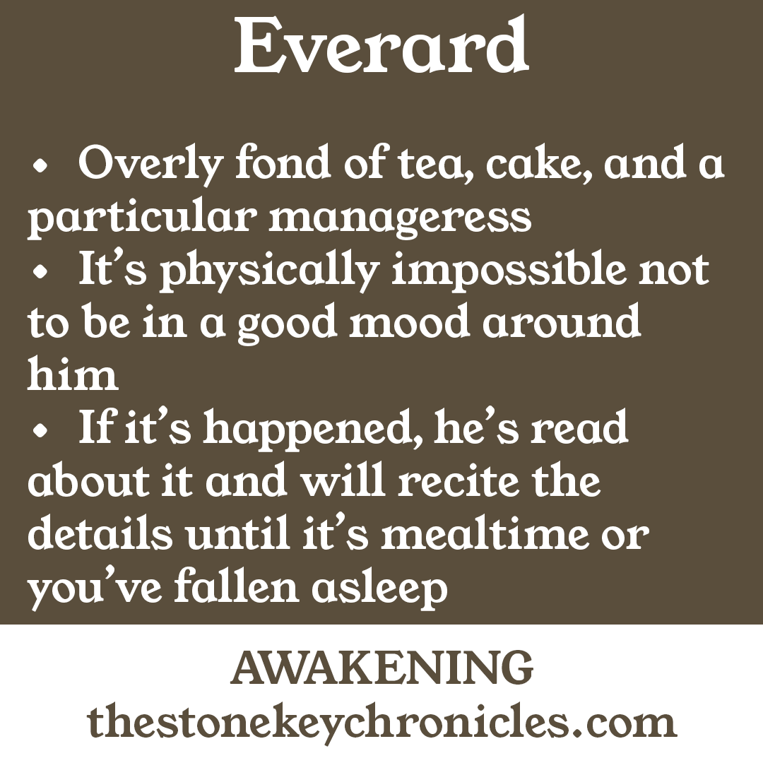 StoneKeySeries's tweet image. Meet Everard! He always has a smile, knows everything there is to know about the world of Tersaith, and there’s more to his unusually pale features than meets the eye. #tskc #tskcawakening #awakening #epicfantasy #epicfantasyseries #epicfantasynovel #indieauthor #fantasybooks