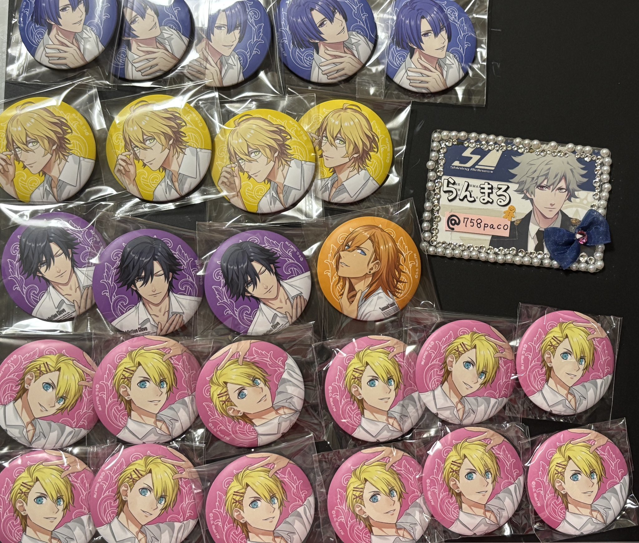 うたプリ FP 缶バッジ 綺羅 うたプリ グラショ 缶バッジ FP 皇 綺羅 6点 - メルカリ