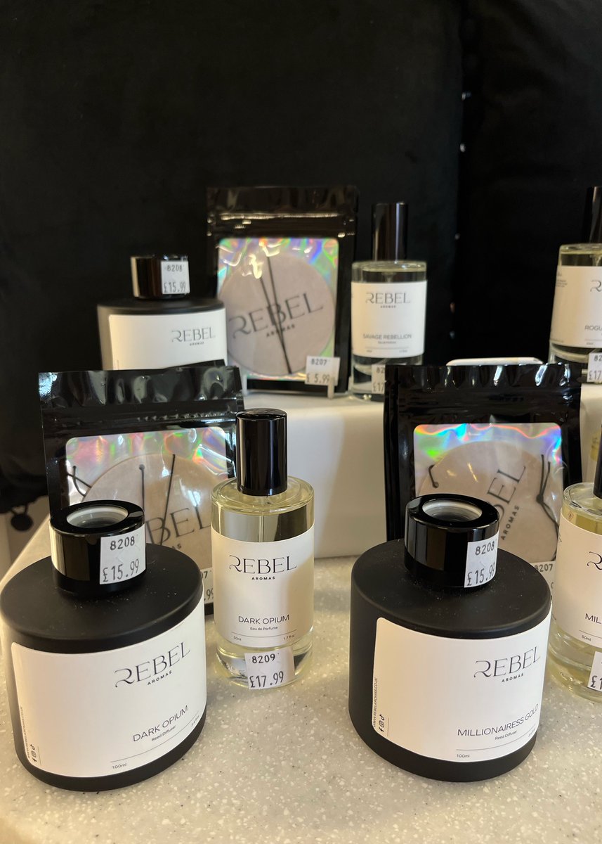DurhamDalesCent's tweet image. Introducing our brand new range of perfumes, reed diffusers, and car air fresheners! 😍🛍️🎁

Inspired by your favourite scents! 😍 

#newrange #newstock #perfume