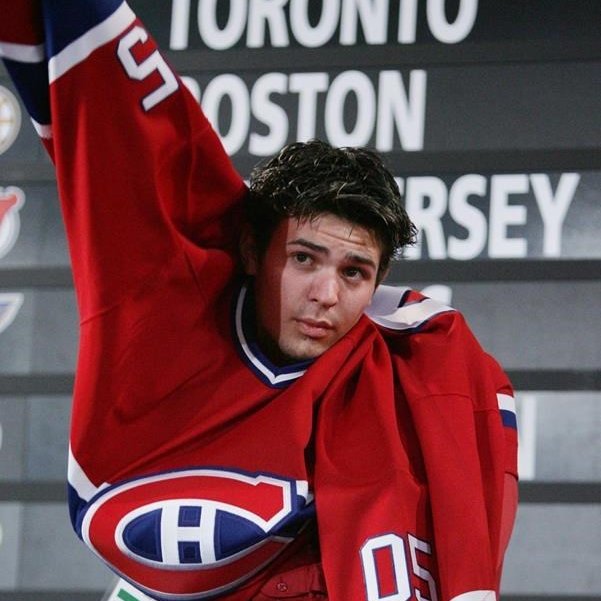 HabsInHighHeels's tweet image. 20 years ago today, the #Habs drafted this guy 5th overall in the 2005 #NHLDraft