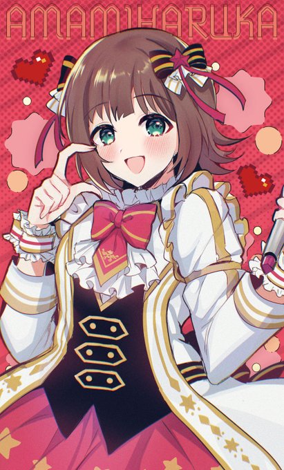 NEI名刺用の春香の絵単体
スターリー・フューチャーズ衣装でございます 