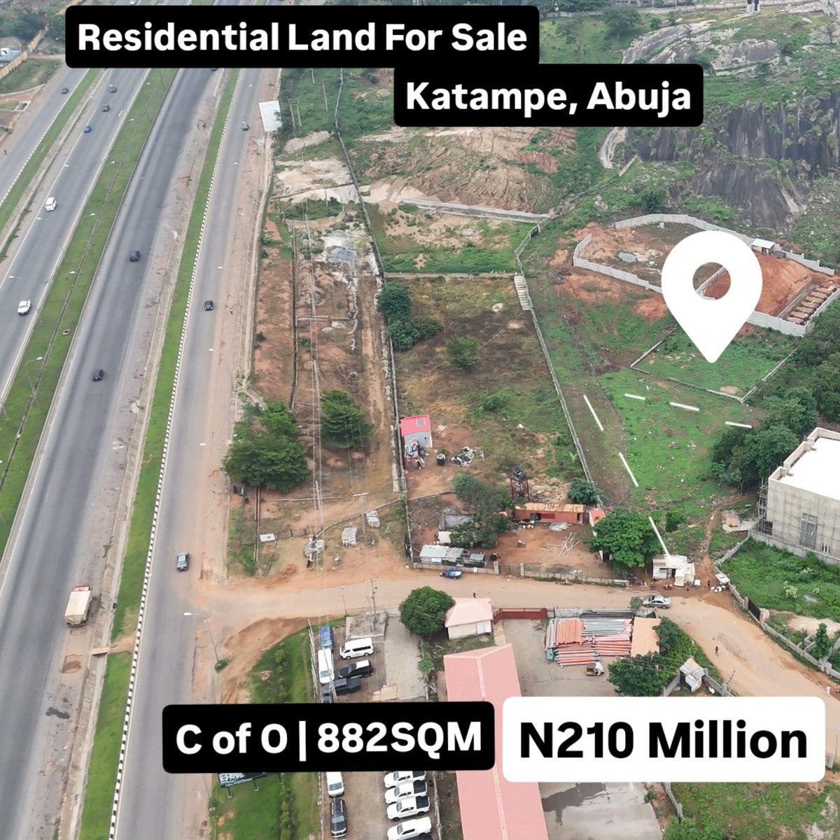REXRealtyCo's tweet photo. Prime Katampe Plot For Sale — 882sqm | ₦210M

Secure a piece of one of Abuja’s most exclusive districts. Perfect for luxury homes or a smart investment.
📍 Katampe, FCT | 🔐 Fully titled | 🏗️ Ready for development

Opportunities like this don’t wait. DM now.

Call or WhatsApp: 08146264536
Email: Sales@rex.ng