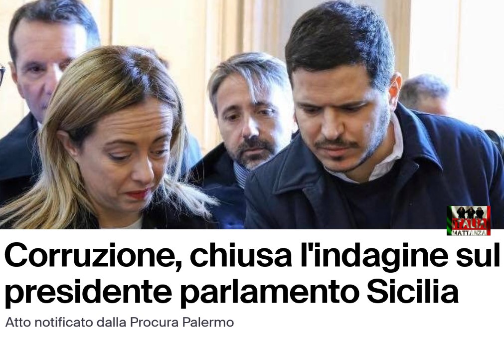 La Procura di Palermo ha notificato l'avviso di chiusura indagini al presidente dell'Assemblea Regionale Siciliana, Gaetano Galvagno, per corruzione impropria e peculato d'uso. L'atto prelude solitamente alla richiesta di rinvio a giudizio
30 luglio 2025