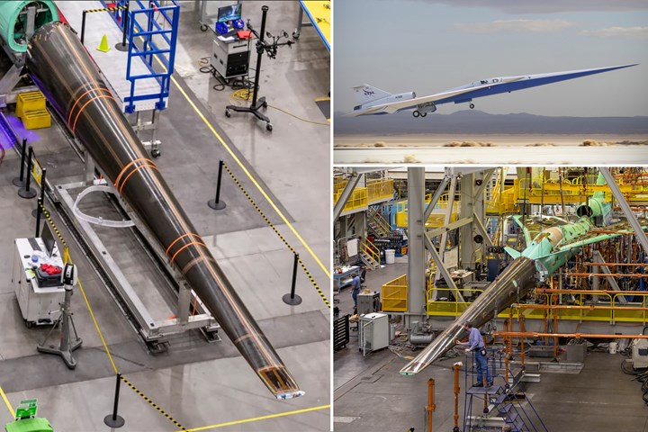 Swift Engineering used Collier Aerospace’s HyperX software to remove 100 pounds from the X-59 supersonic aircraft’s nose cone, reducing the weight by more than 25%.

To learn more, read the full story here: compositesworld.com/articles/cutti…