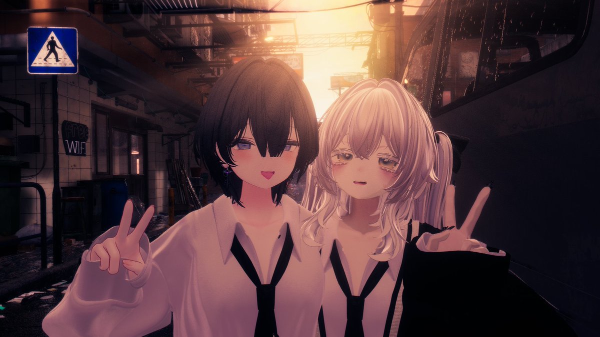 お揃いのお洋服着て写真撮ってきた、よき