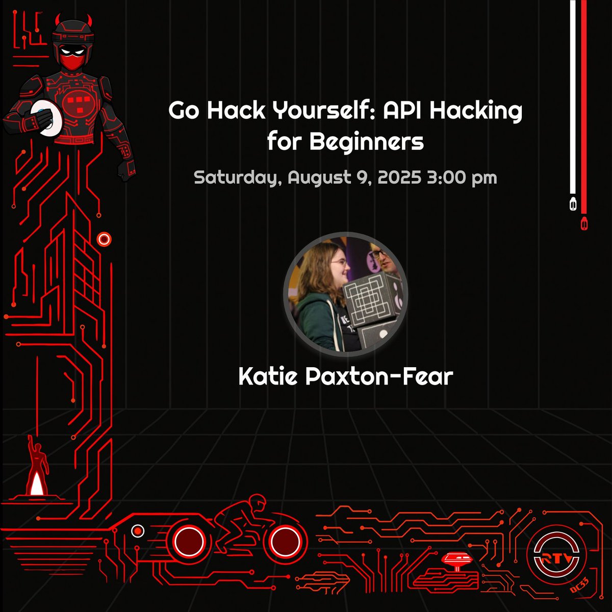 🔍 Go Hack Yourself: API Hacking for Beginners – <a href="/InsiderPhD/">Katie Paxton-Fear</a> breaks down API hacking from a developer’s perspective, covering common bugs, testing tips, and real-world impacts. Learn how to hack APIs with confidence at @redteamvillage_ during <a href="/defcon/">DEF CON</a> 33! 🚨