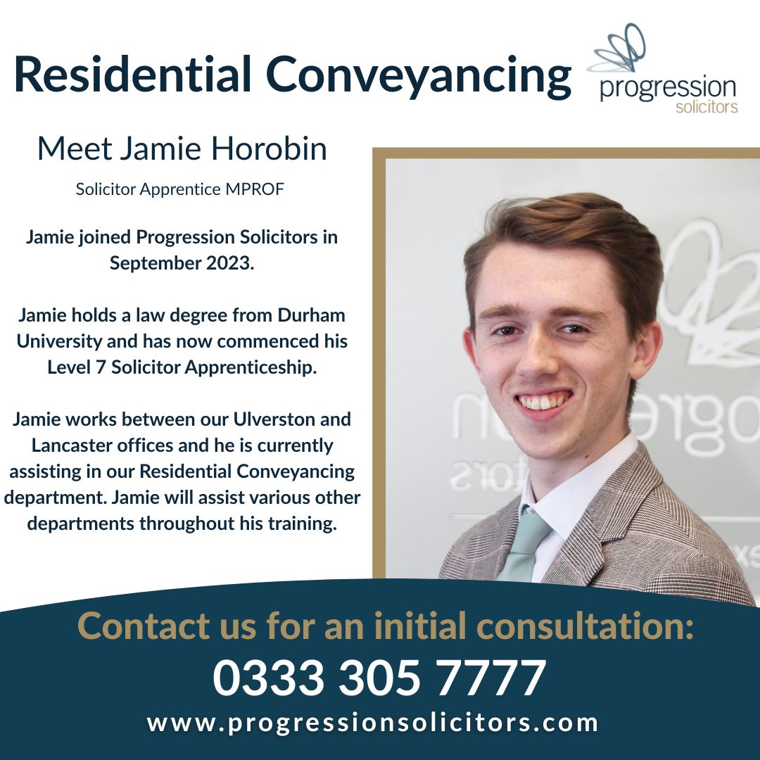 If you require advice or assistance when buying or selling a property, contact our residential property team on 0333 305 7777.

#solicitor #residentialconveyancing #progressionsolicitors