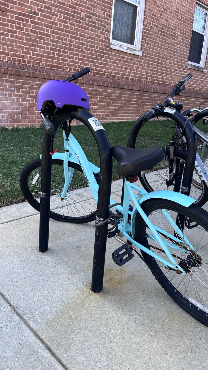 Be particular: ride perpendicular! 🚴‍♂️ Use crosswalks, bike lanes, wear bright clothes &amp; a helmet. Stay cautious in wet/icy conditions. Lock your bike &amp; ride smart! #ConnectingCommunities #MDOTCares #PurpleLineprogress #PurpleLineMD #MTAPurpleLine