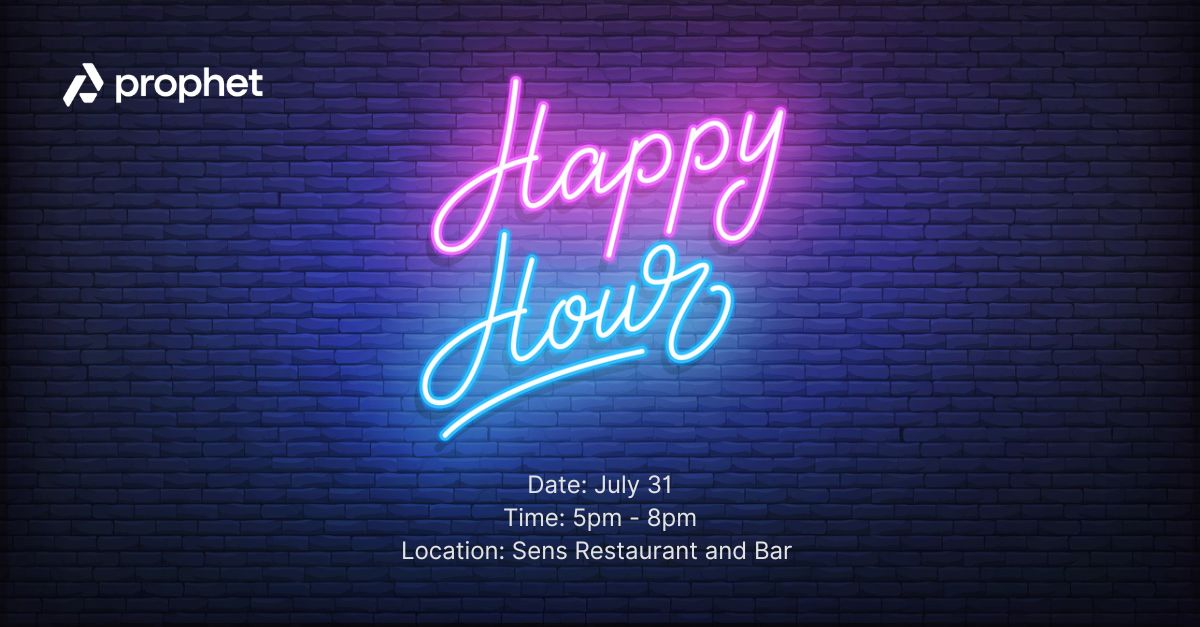 Prophet Security is sponsoring a Happy Hour in San Francisco on July 31st with our friends at SF ISACA, ISC2 San Francisco Chapter, SF Bay Area ISSA Chapter, and Cyversity Bay Area. hubs.ly/Q03zrMyK0 

#sfisaca, #infosec, #networking