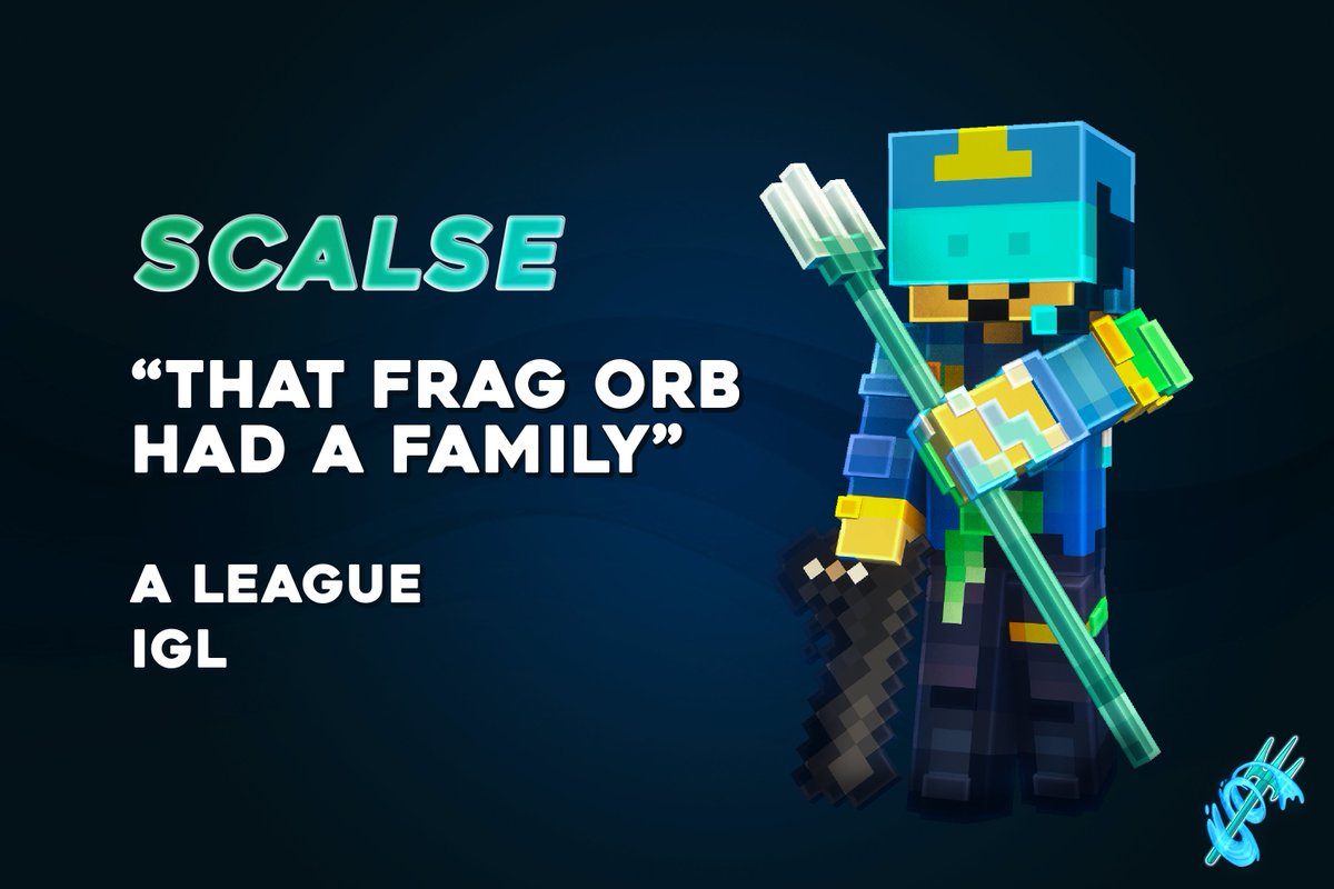 Introducing Riptide's IGL: Scalse!

"That frag orb had a family"

Tune in today at 4:15pm EST to watch them play vs Hang 10 🌊