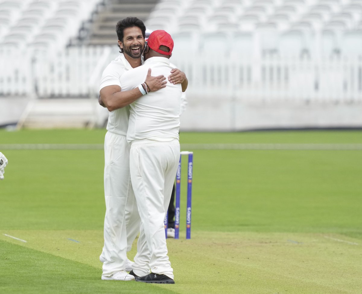 Lord's Cricket Ground (@homeofcricket) on Twitter photo Amazing to have <a href="/shahidkapoor/">Shahid Kapoor</a> playing at the Home of Cricket today! Amazing to have <a href="/shahidkapoor/">Shahid Kapoor</a> playing at the Home of Cricket today!