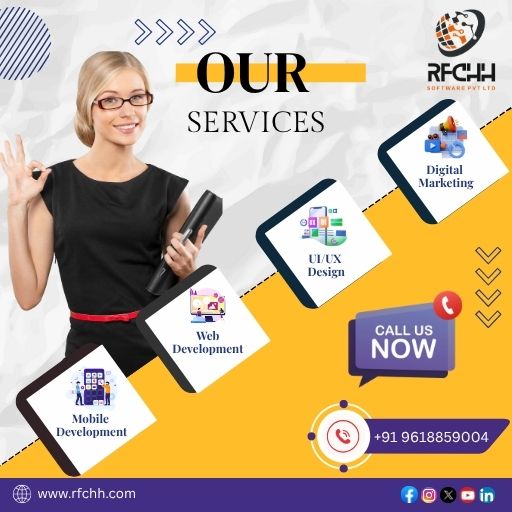 rfchhsoftware's tweet image. 🚀 Elevate Your Business with RFCHH Software Pvt. Ltd.
From strategy to execution — we offer expert services in:

💬 Need help with your next big idea?
📞 Call us now: +91 9618859004
🌐 rfchh.com

#RFCHHSoftware #DigitalMarketingAgency #WebDevelopmentIndia