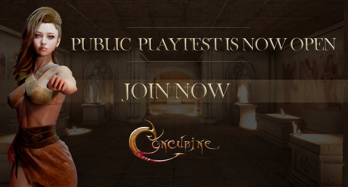 ConcubineGame's tweet image. 🎮 Concubine Public Playtest Is Now Open!

Hey adventurers 👋
1,000+ testers applied and gained access, spots are still open
Step into the shadows of medieval Istanbul and help us shape the future of Concubine.

⚔️ Customize your own concubine and pick your companions.
🏛️ Dive…