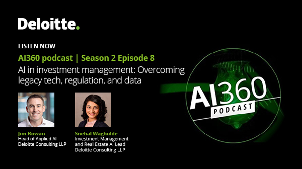 AI in investment management: Overcoming legacy tech, regulation, and data deloi.tt/4l31Oow