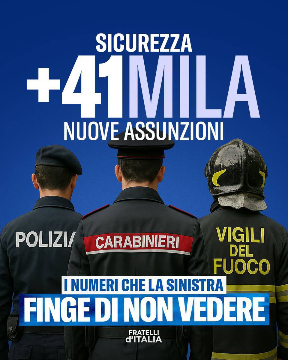 Giovanni Maiorano (@giomaiorano_) on Twitter photo La sicurezza è una responsabilità nei confronti dei cittadini. E noi la stiamo onorando. 🇮🇹
<a href="/FratellidItalia/">Fratelli d'Italia 🇮🇹</a> La sicurezza è una responsabilità nei confronti dei cittadini. E noi la stiamo onorando. 🇮🇹
<a href="/FratellidItalia/">Fratelli d'Italia 🇮🇹</a>