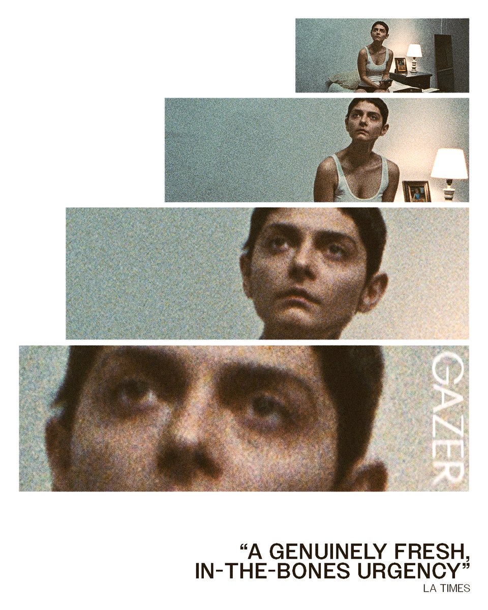 Bulldog Film Distribution (@bulldog_film) on Twitter photo "A genuinely fresh, in-the-bones urgency" <a href="/latimes/">Los Angeles Times</a>
#GAZER is in select cinemas now ➡️ bit.ly/GZR-B "A genuinely fresh, in-the-bones urgency" <a href="/latimes/">Los Angeles Times</a>
#GAZER is in select cinemas now ➡️ bit.ly/GZR-B